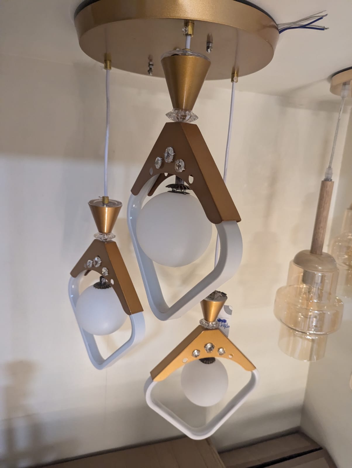 Modern Geometric Pendant Chandelier