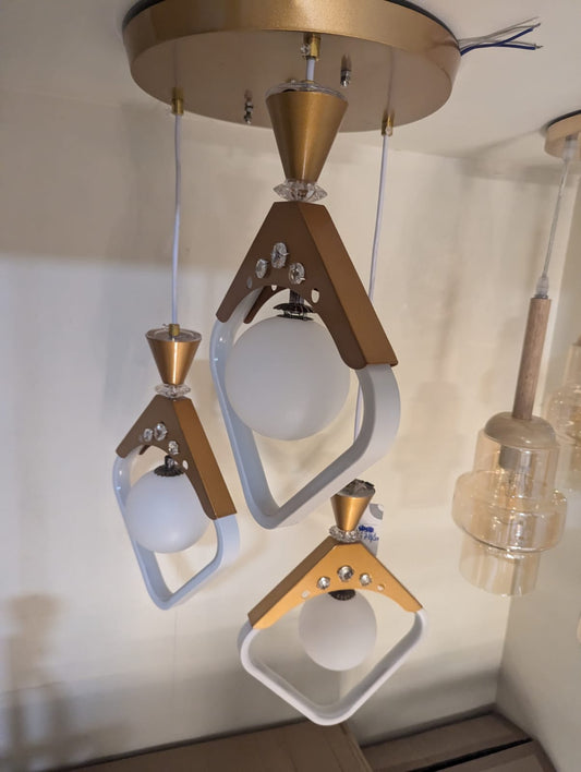 Modern Geometric Pendant Chandelier