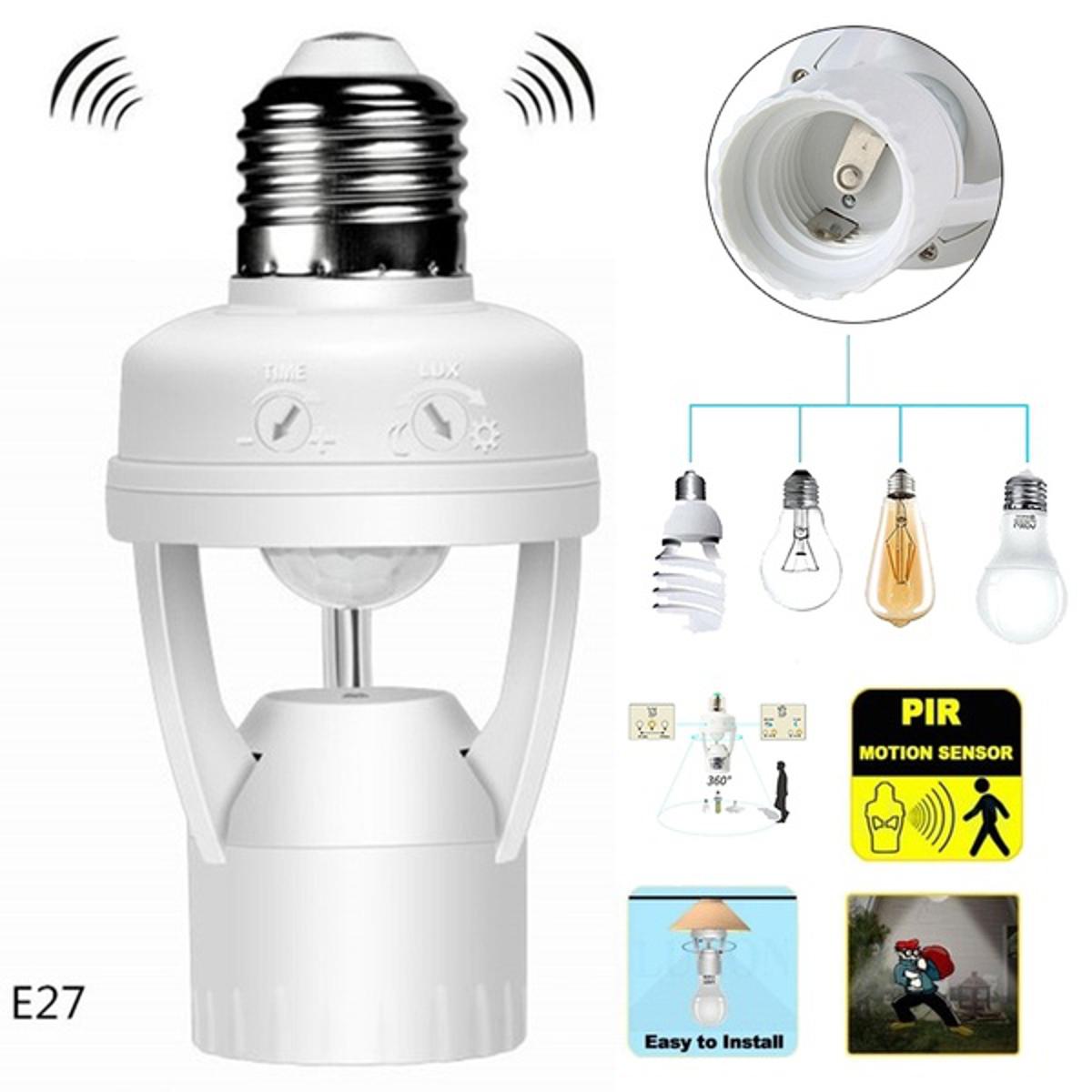 Motion Sensor Bulb Holder
