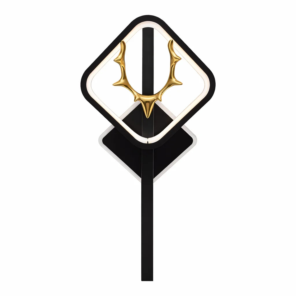 Geometric Deer Wall Light