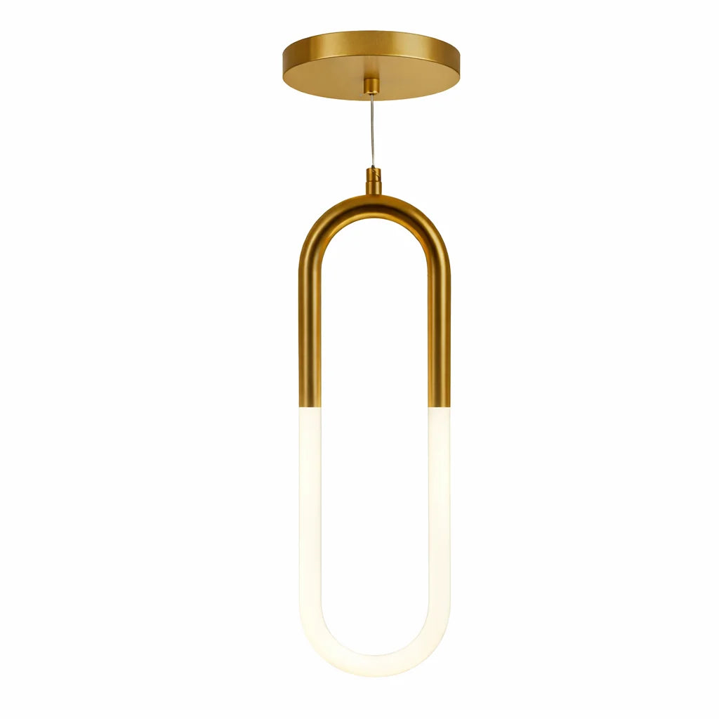 Modern U-Shaped Pendant Light