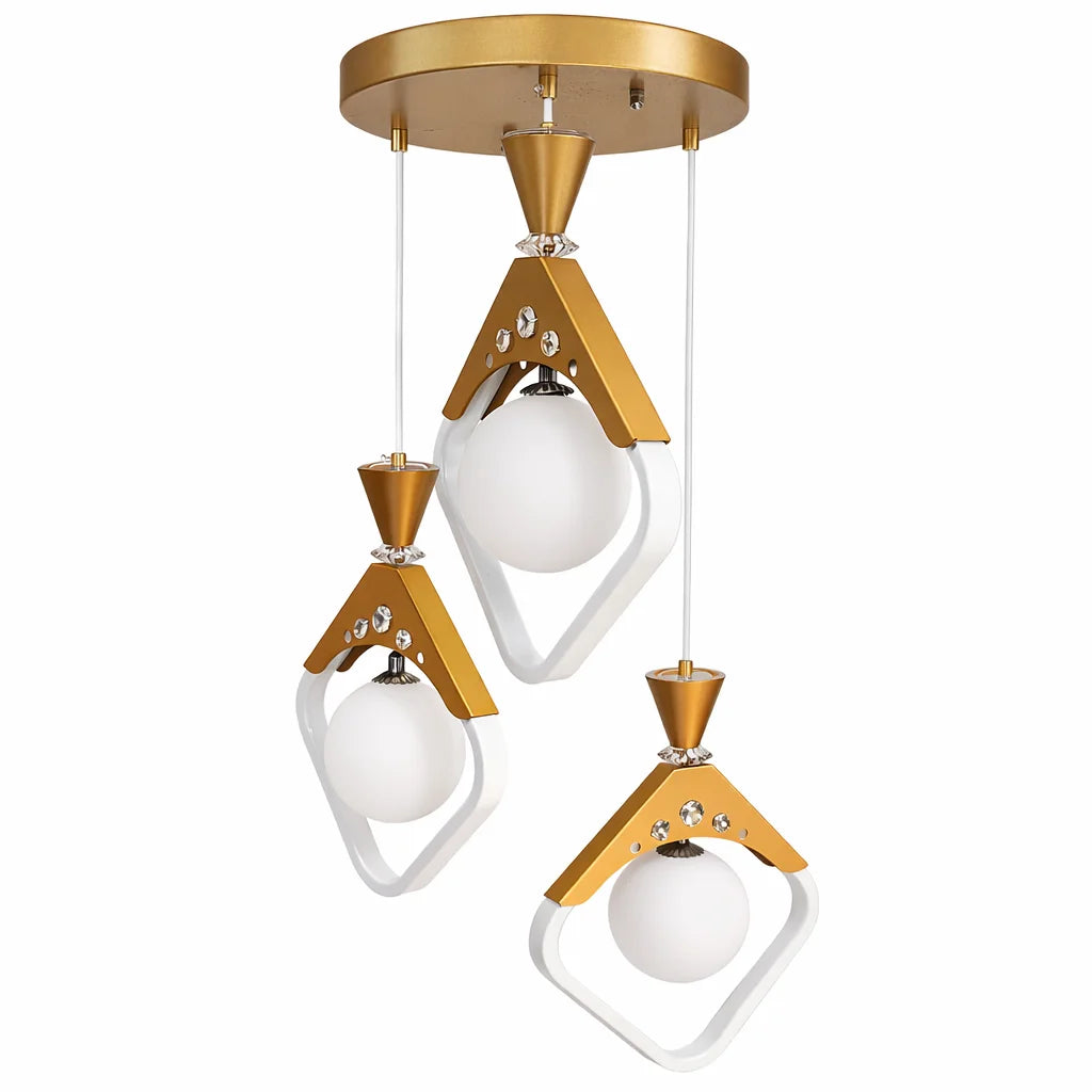 Modern Geometric Pendant Chandelier