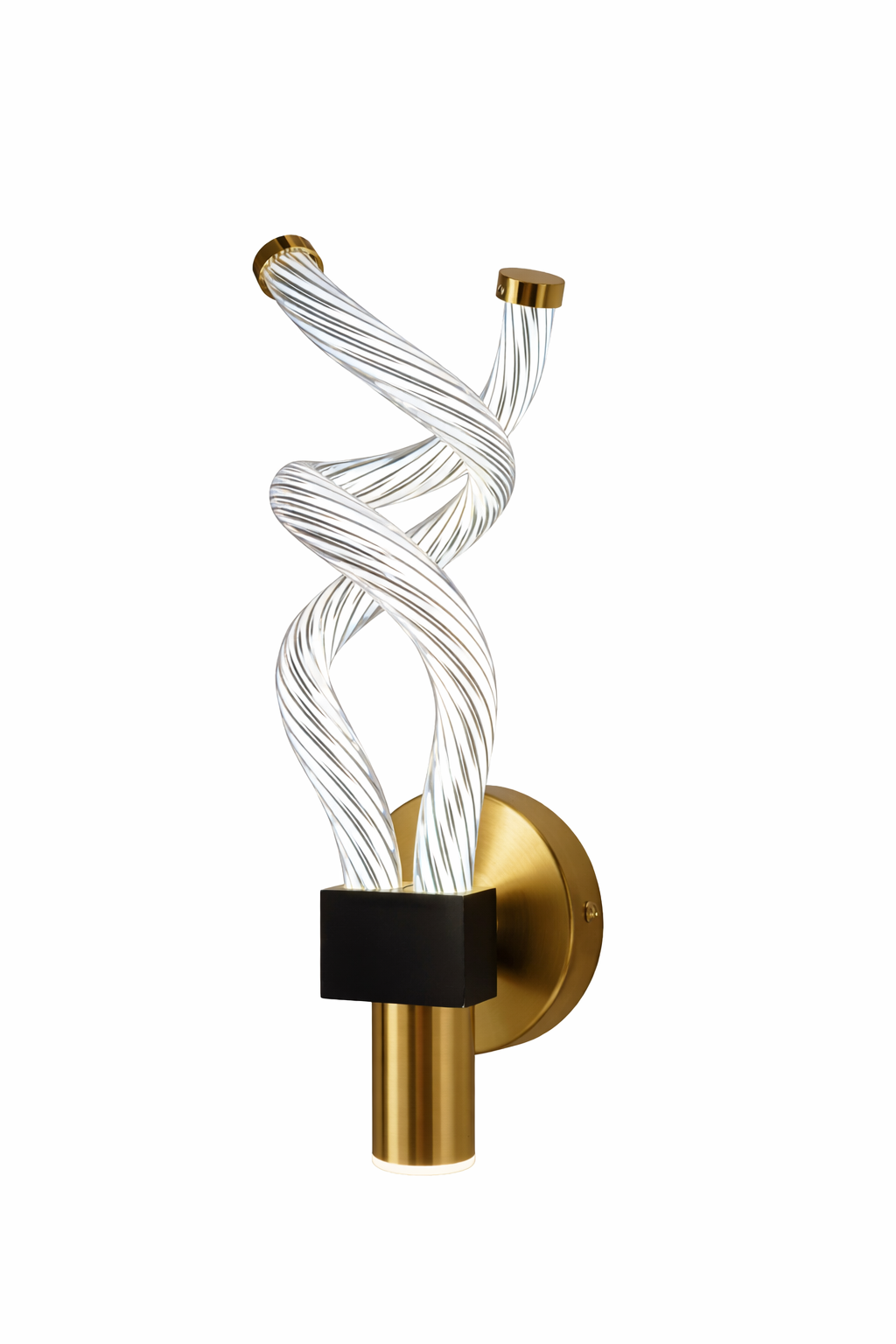 Twisted LED Wall Light Modern Designer Style