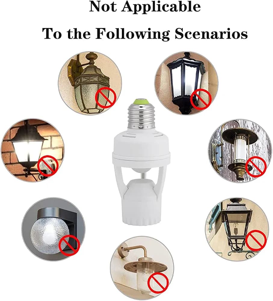 Motion Sensor Bulb Holder