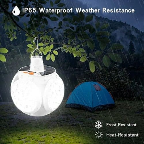 Football Foldable Solar Light Emergency Light
