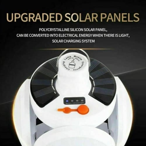 Football Foldable Solar Light Emergency Light
